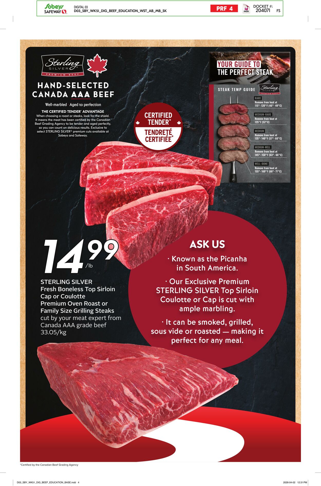 Flyer Safeway 16.04.2026 - 22.04.2026