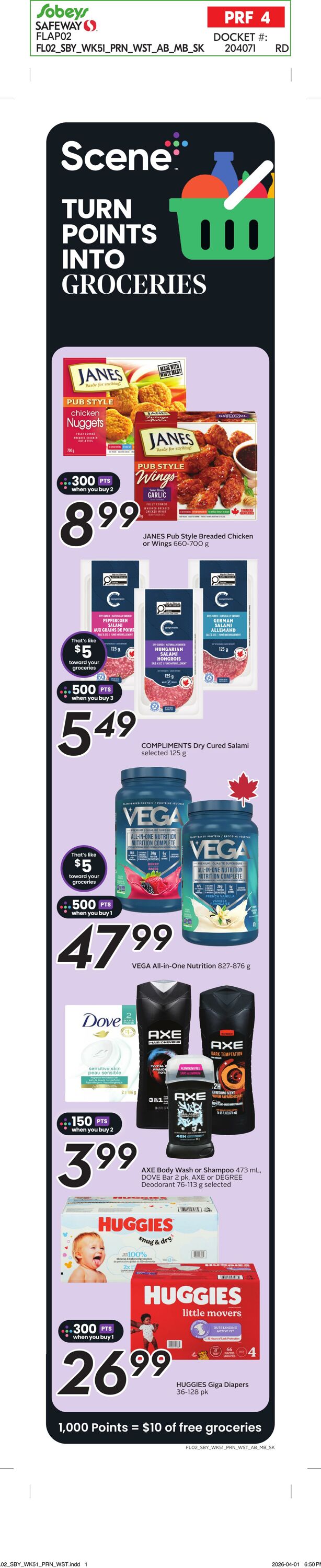 Flyer Safeway 16.04.2026 - 22.04.2026