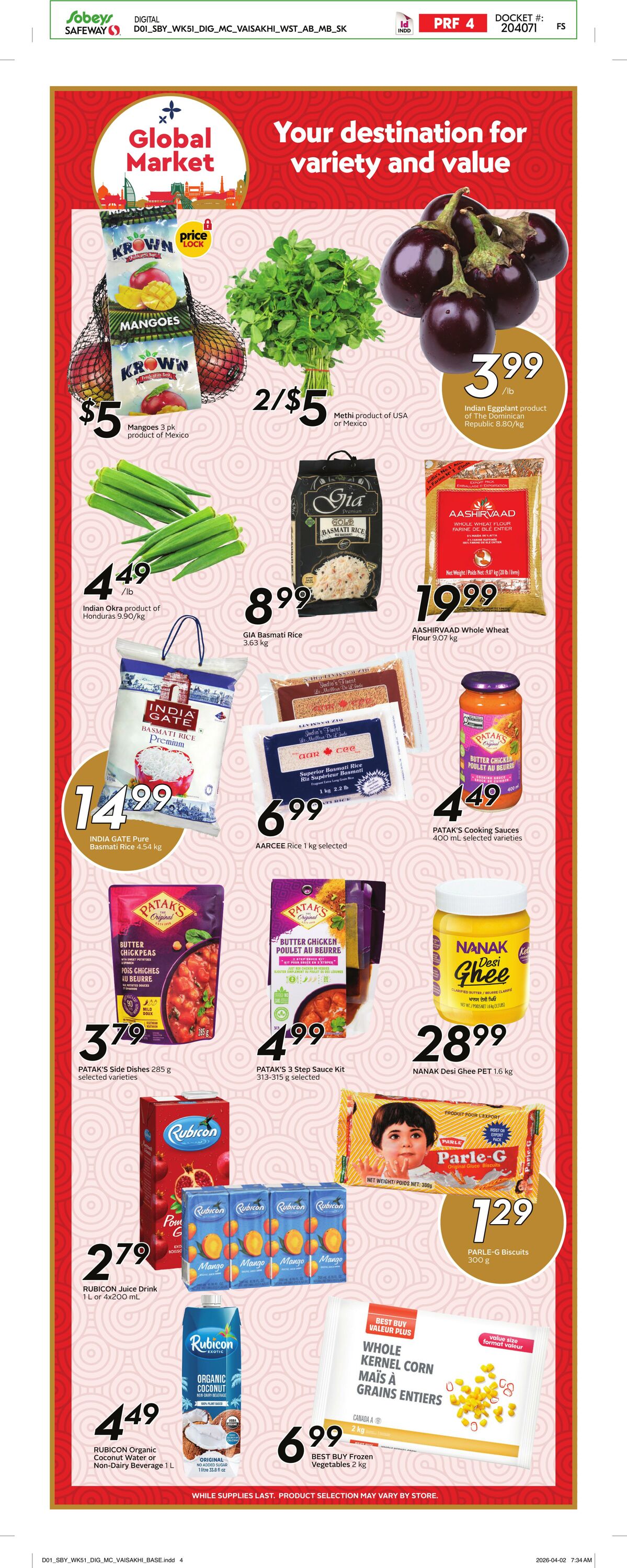 Flyer Safeway 16.04.2026 - 22.04.2026