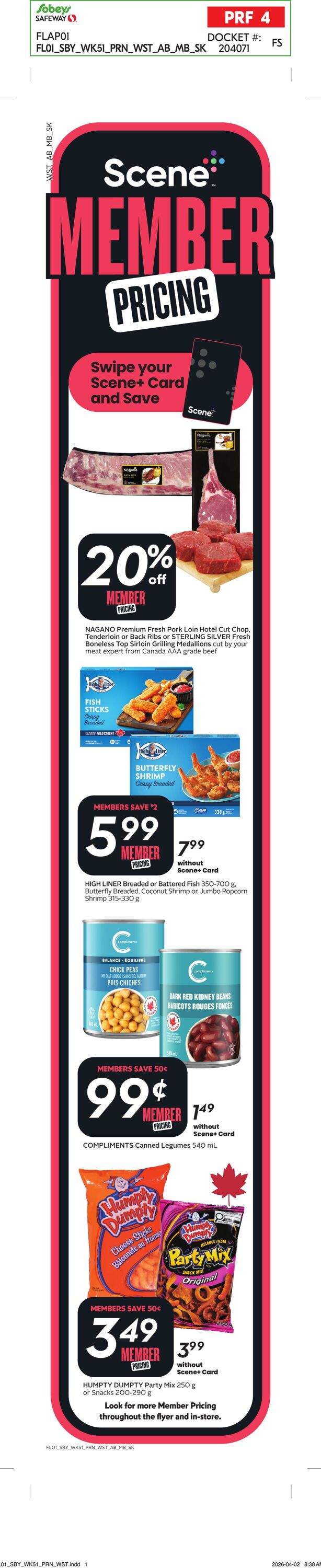 Flyer Safeway 16.04.2026 - 22.04.2026