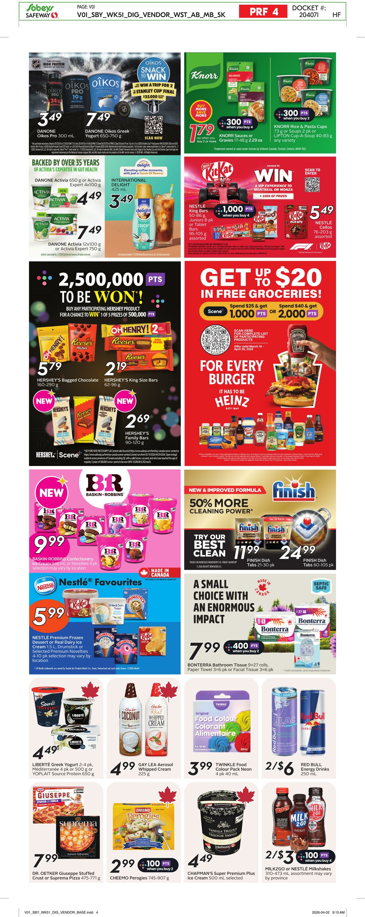 Flyer Safeway 16.04.2026 - 22.04.2026