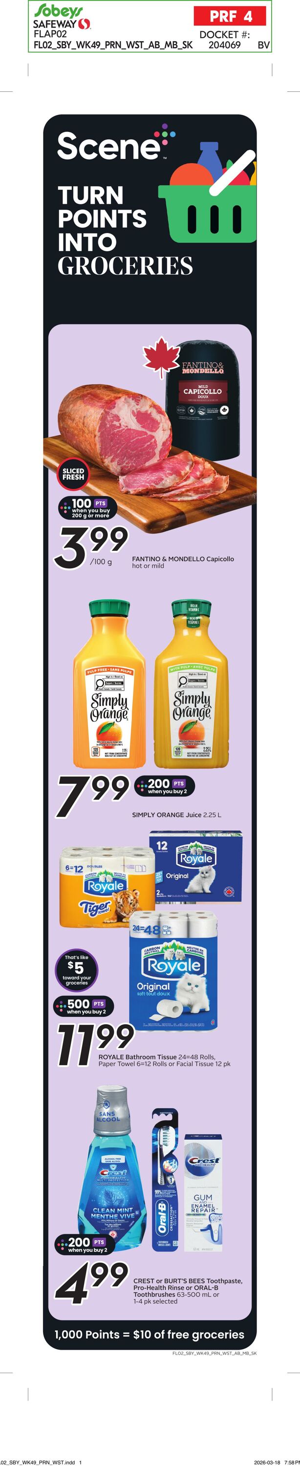 Flyer Safeway 02.04.2026 - 08.04.2026