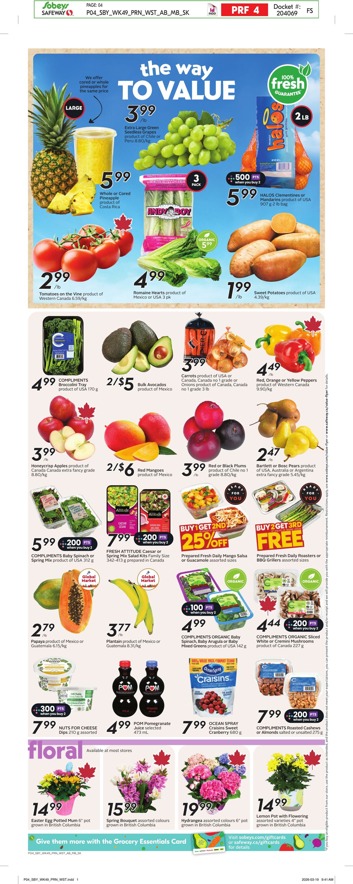 Flyer Safeway 02.04.2026 - 08.04.2026