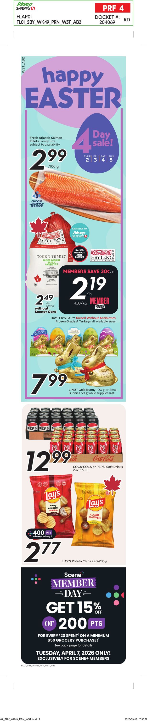 Flyer Safeway 02.04.2026 - 08.04.2026
