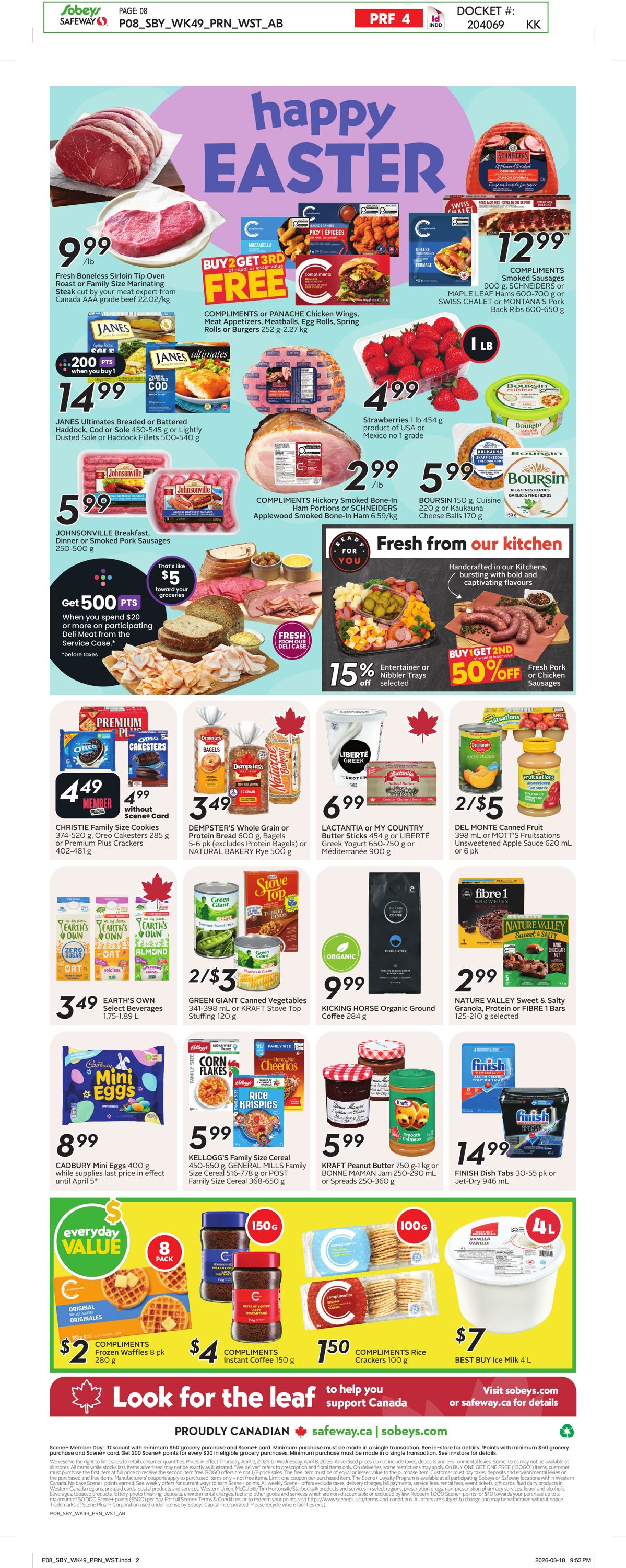 Flyer Safeway 02.04.2026 - 08.04.2026