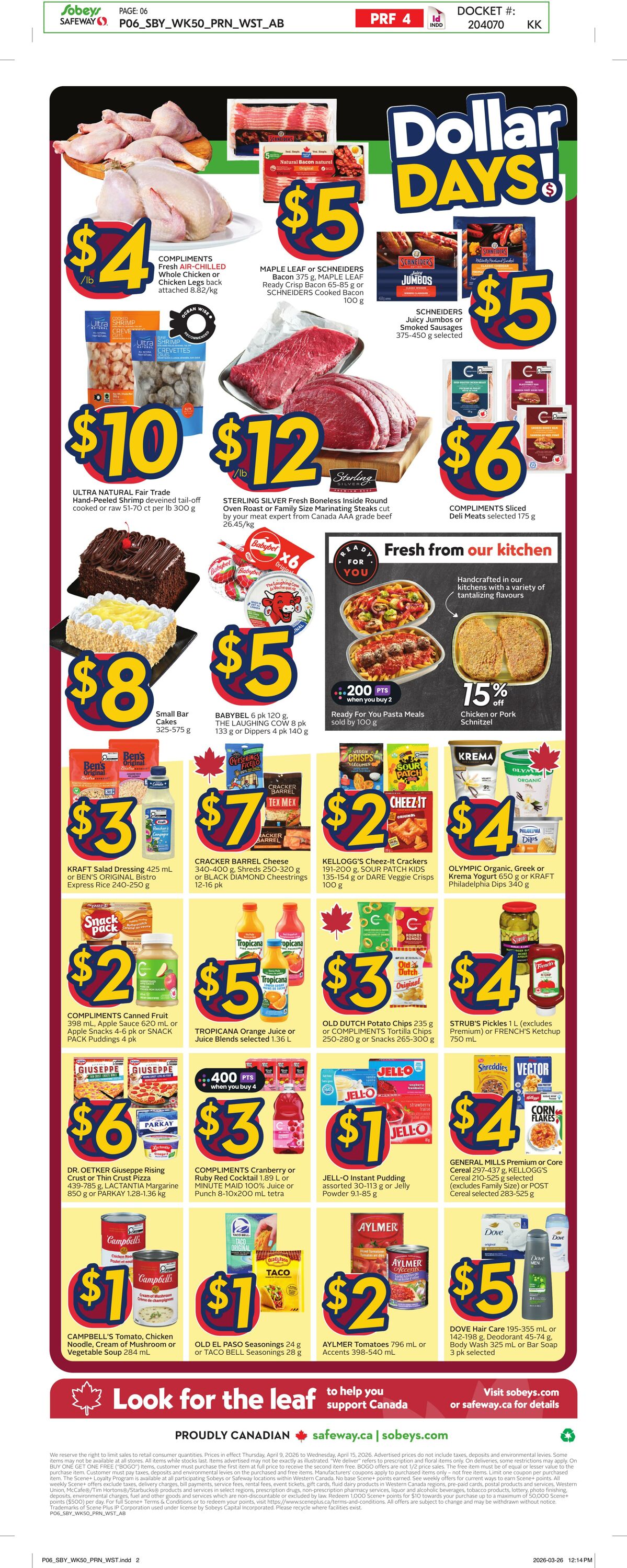 Flyer Safeway 09.04.2026 - 15.04.2026