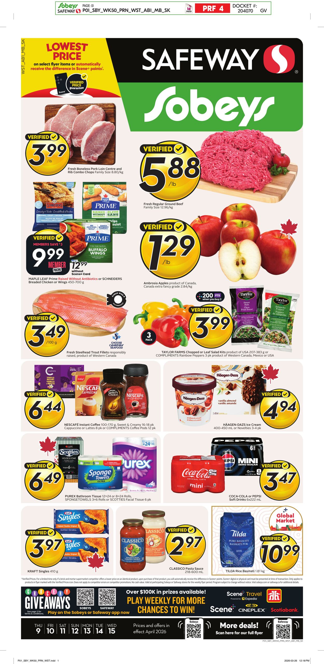 Flyer Safeway 09.04.2026 - 15.04.2026