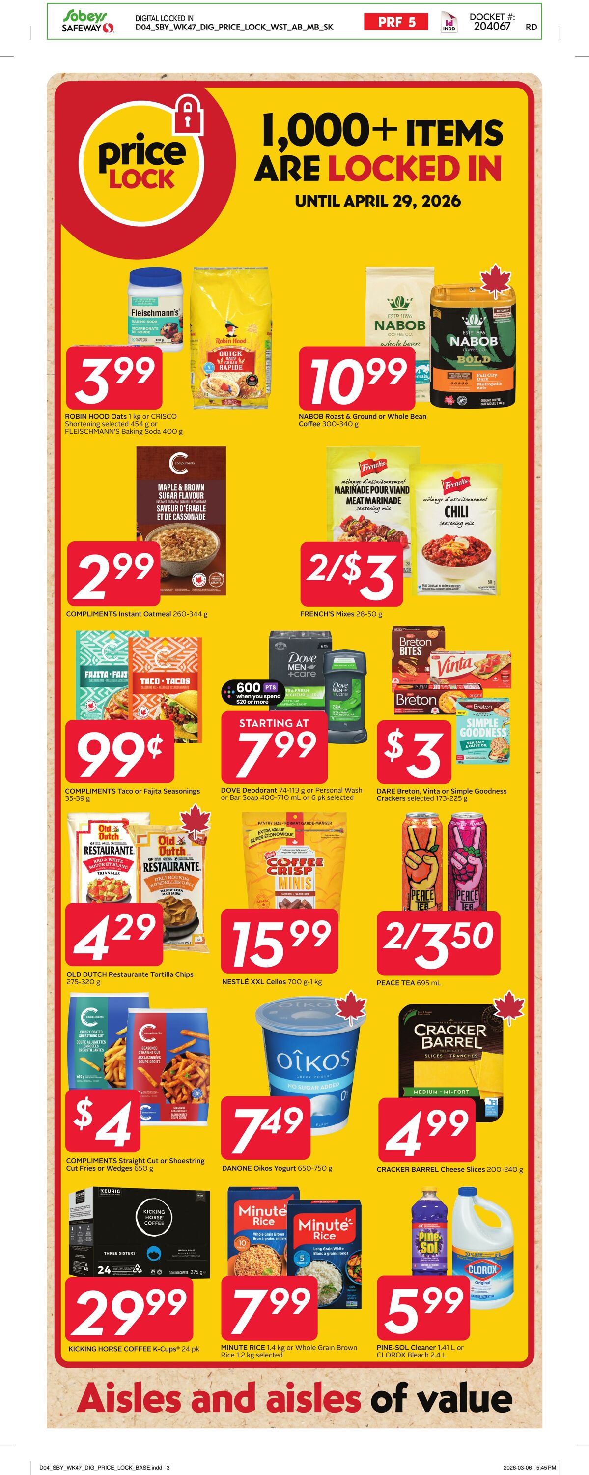 Flyer Safeway 19.03.2026 - 25.03.2026