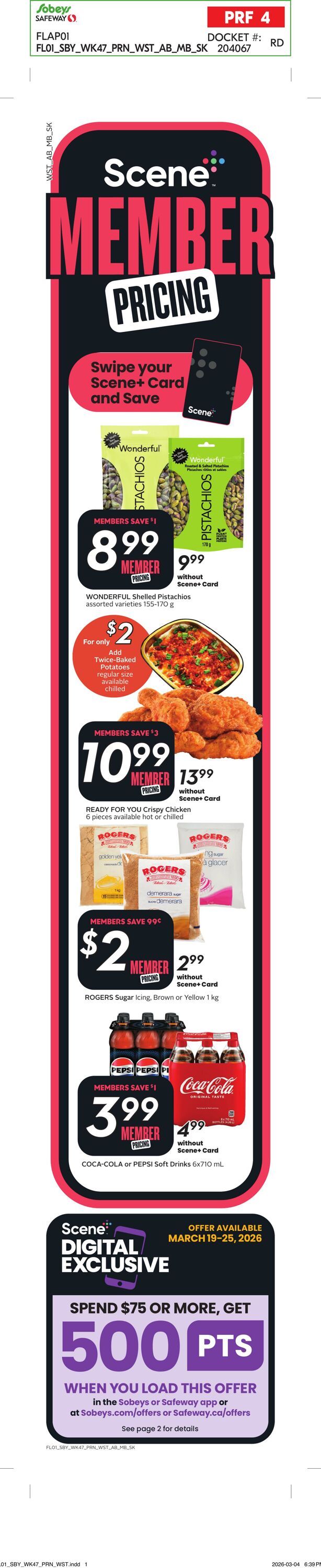 Flyer Safeway 19.03.2026 - 25.03.2026