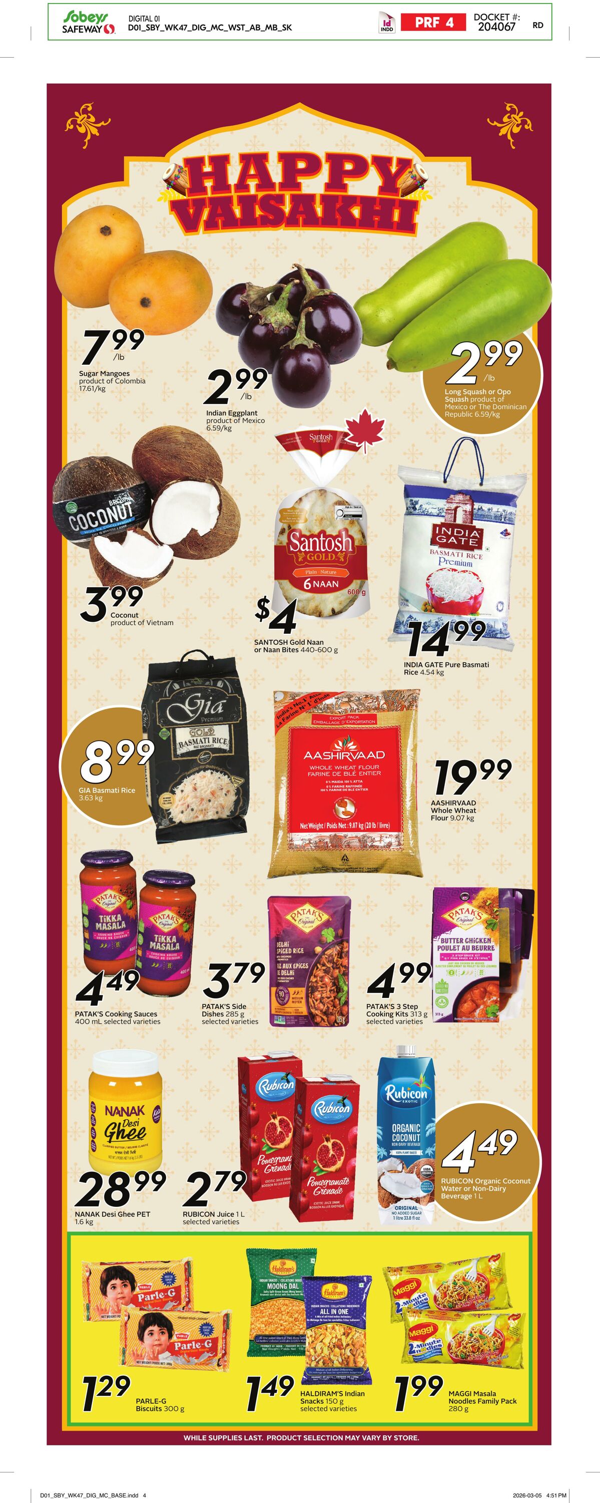 Flyer Safeway 19.03.2026 - 25.03.2026