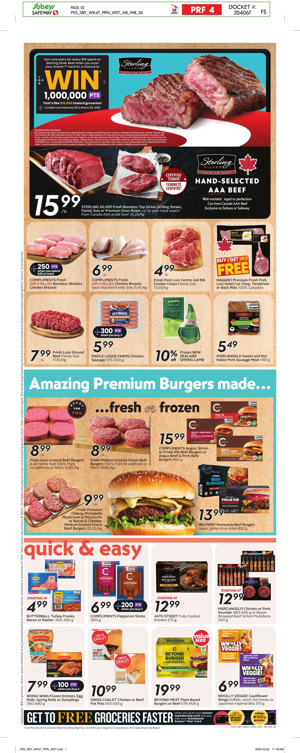 Flyer Safeway 19.03.2026 - 25.03.2026