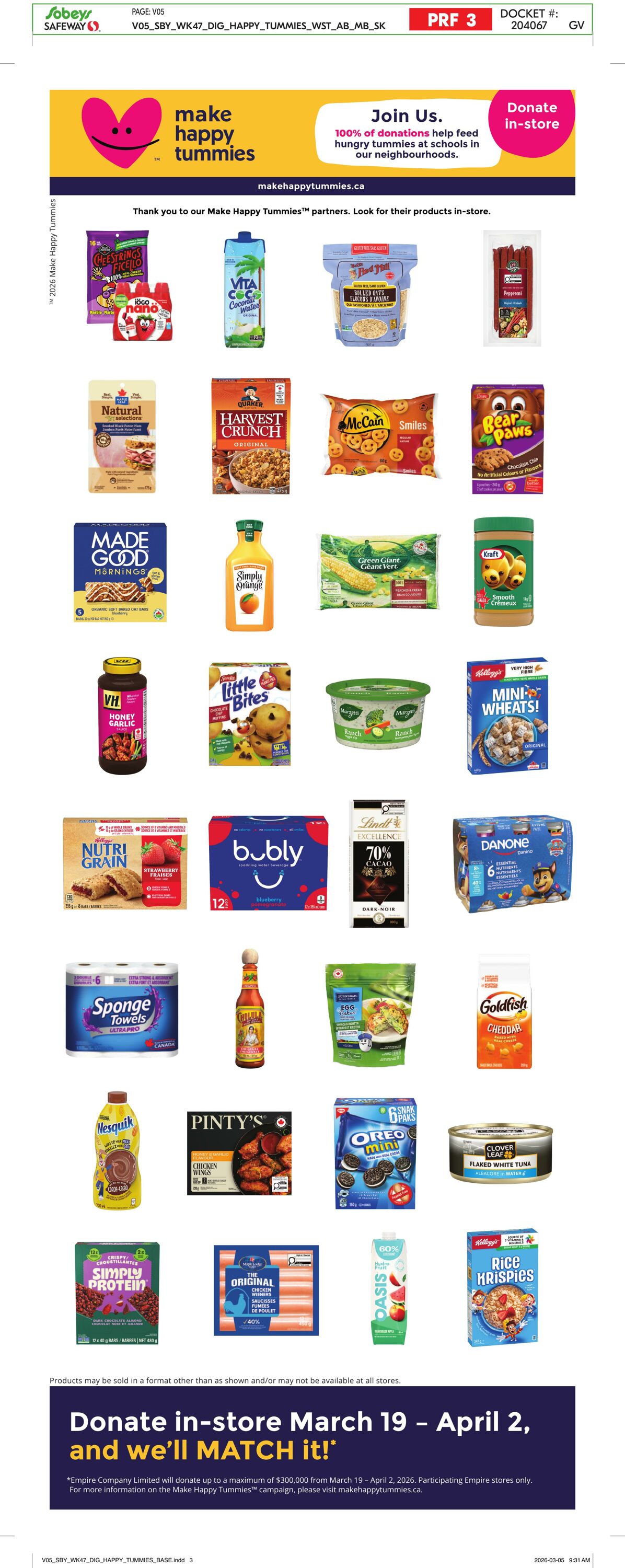 Flyer Safeway 19.03.2026 - 25.03.2026