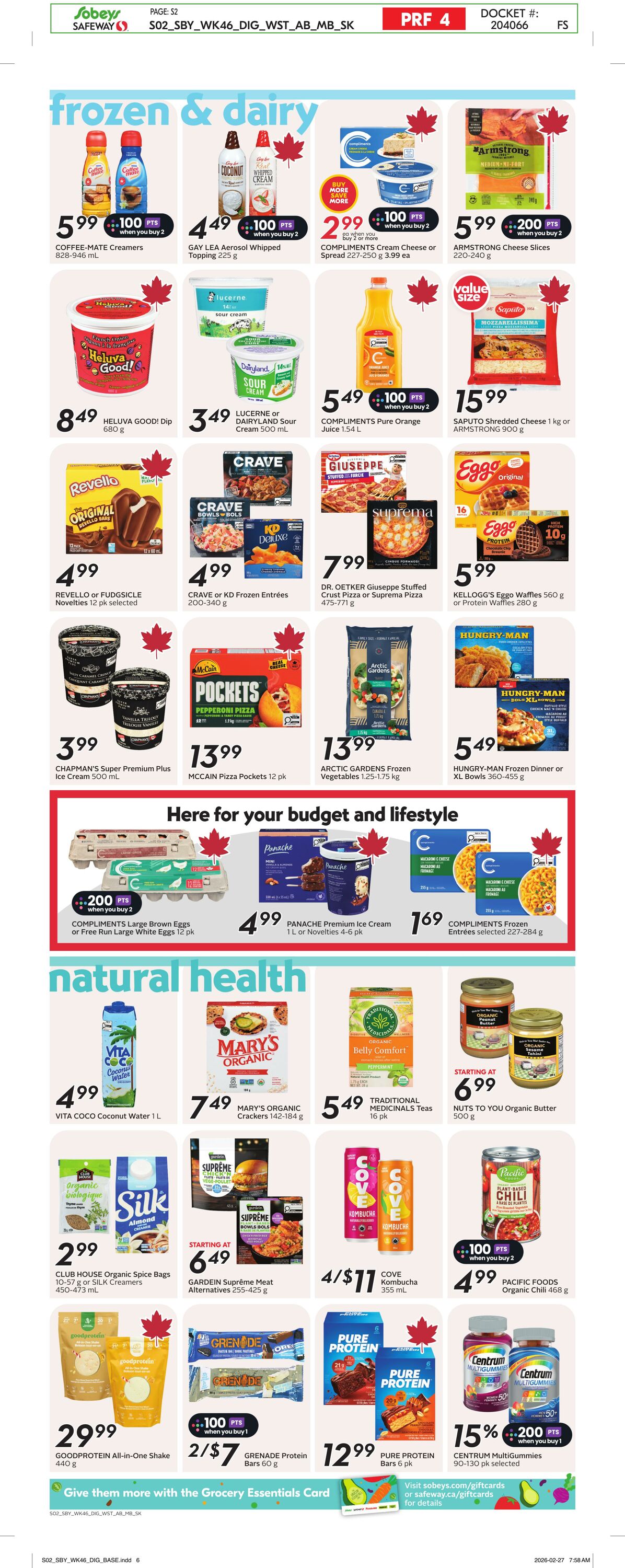 Flyer Safeway 12.03.2026 - 18.03.2026