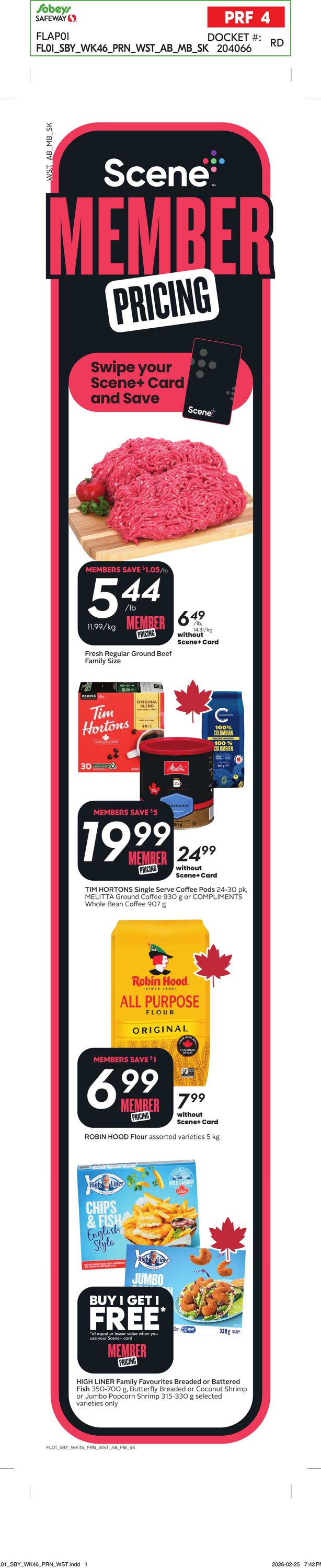 Flyer Safeway 12.03.2026 - 18.03.2026