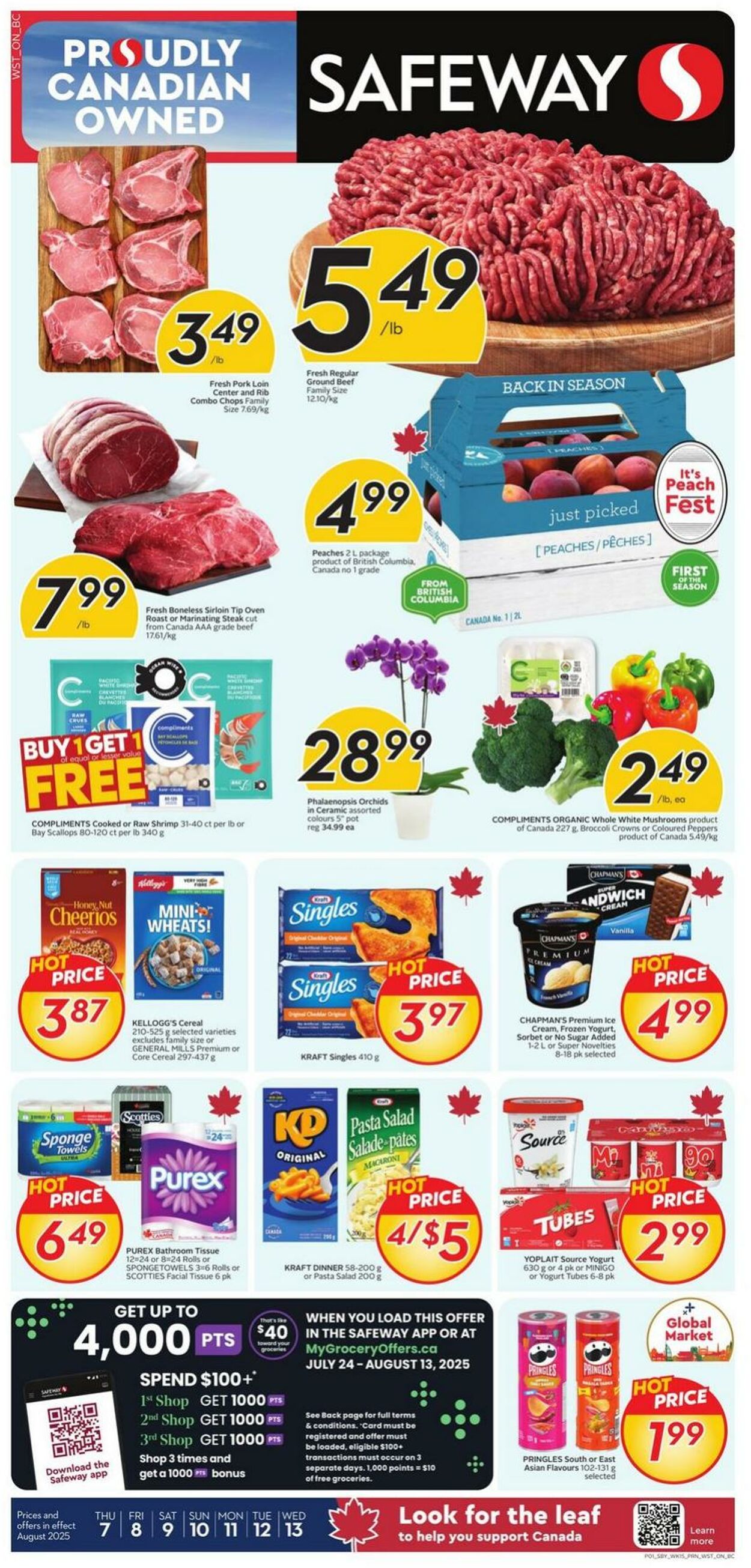 Flyer Safeway 07.08.2025 - 13.08.2025