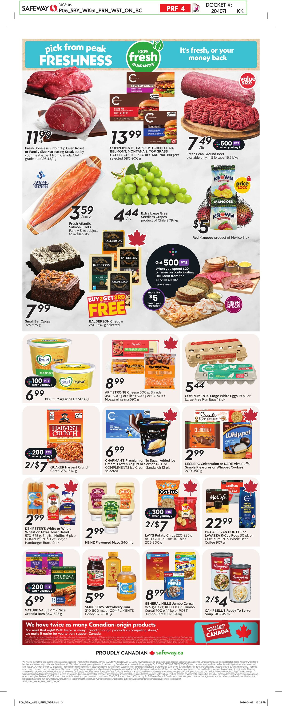 Flyer Safeway 16.04.2026 - 22.04.2026