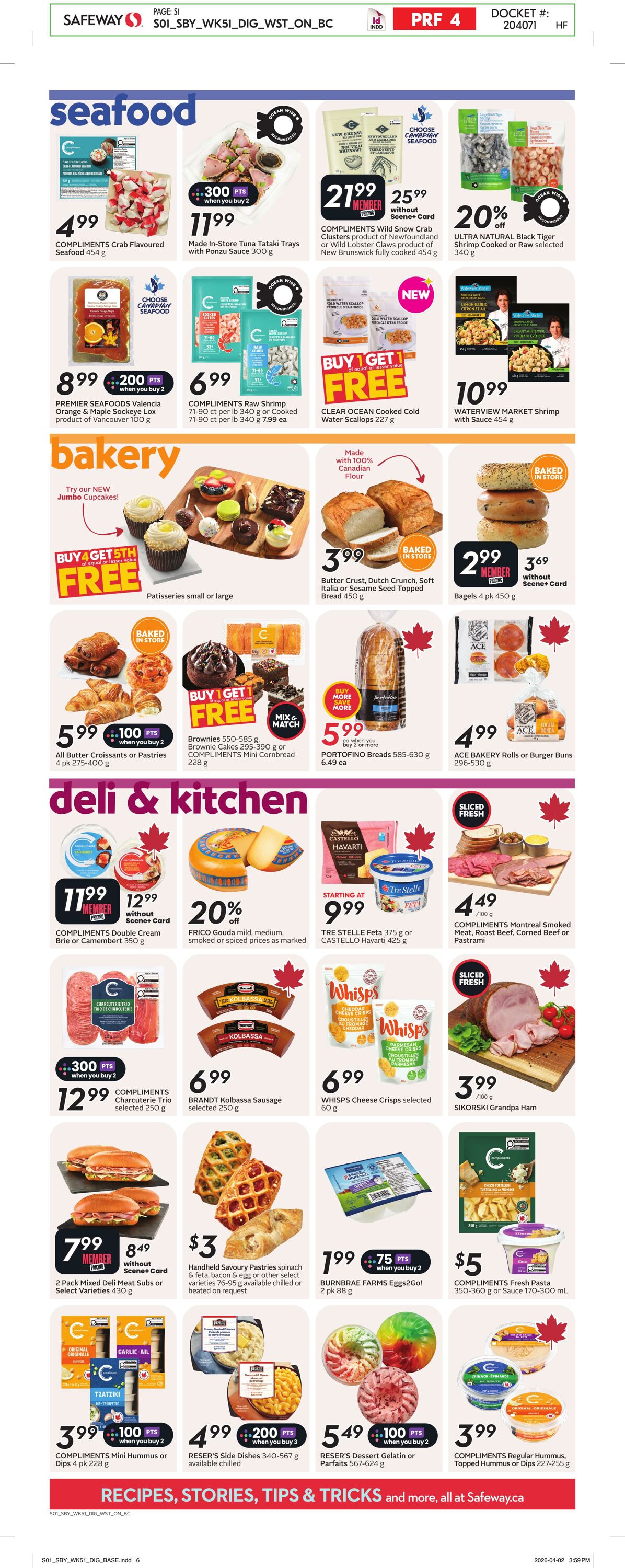 Flyer Safeway 16.04.2026 - 22.04.2026