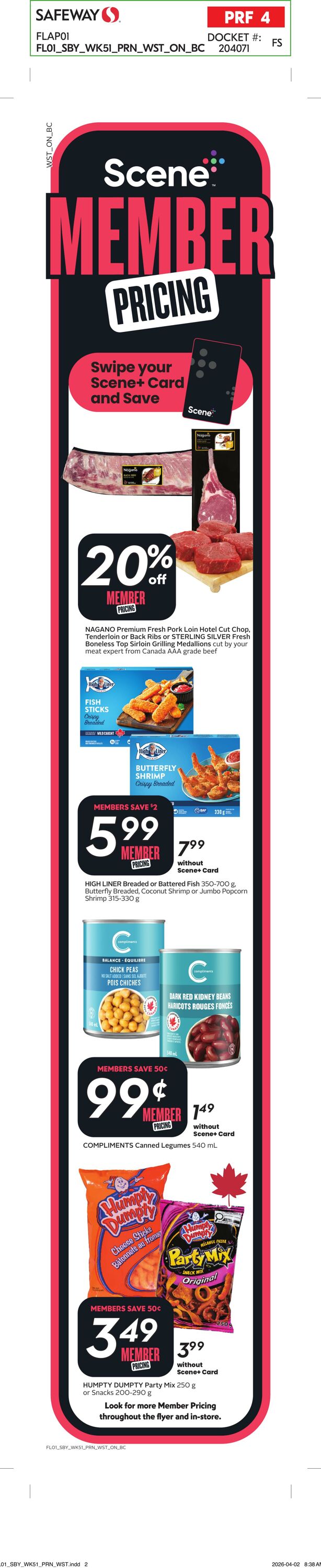 Flyer Safeway 16.04.2026 - 22.04.2026