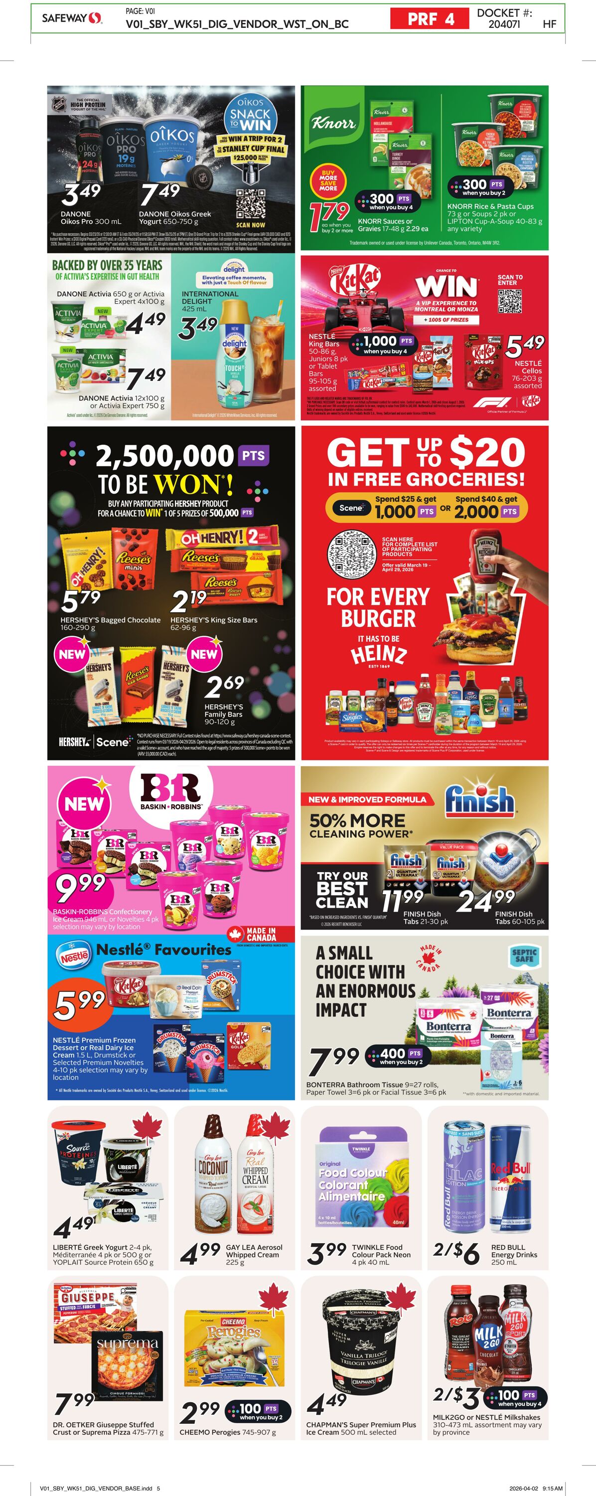 Flyer Safeway 16.04.2026 - 22.04.2026