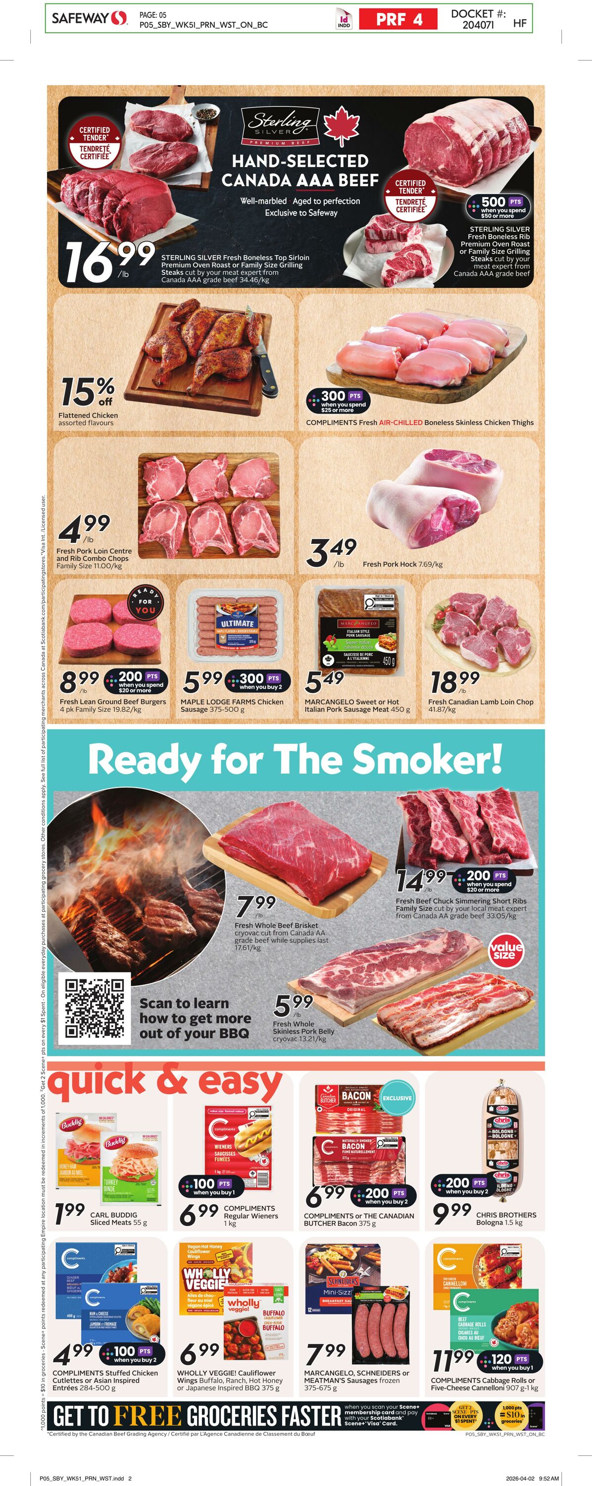 Flyer Safeway 16.04.2026 - 22.04.2026
