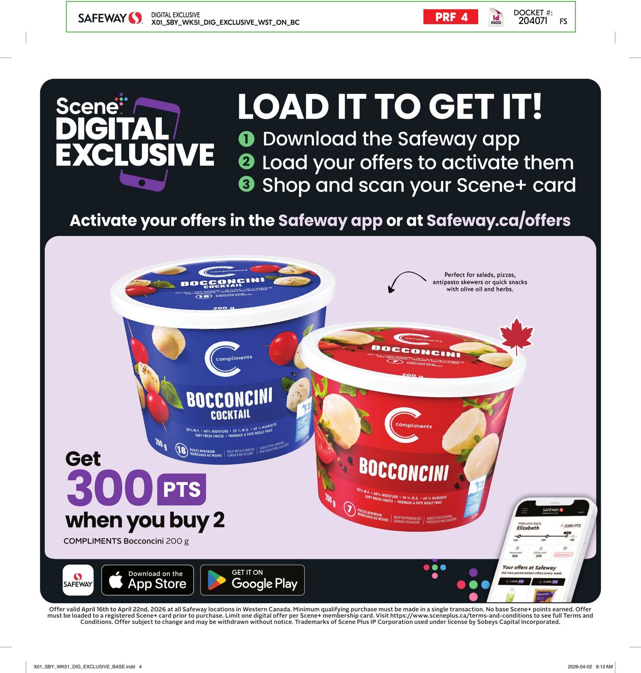 Flyer Safeway 16.04.2026 - 22.04.2026