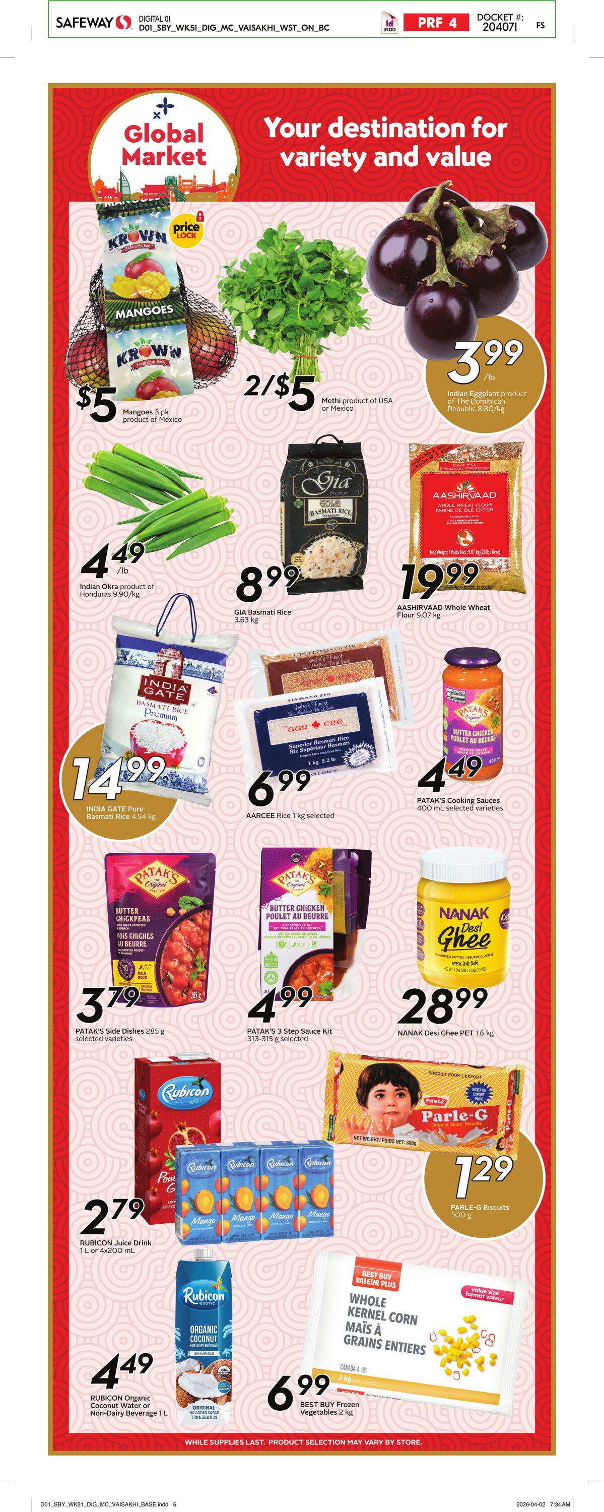 Flyer Safeway 16.04.2026 - 22.04.2026