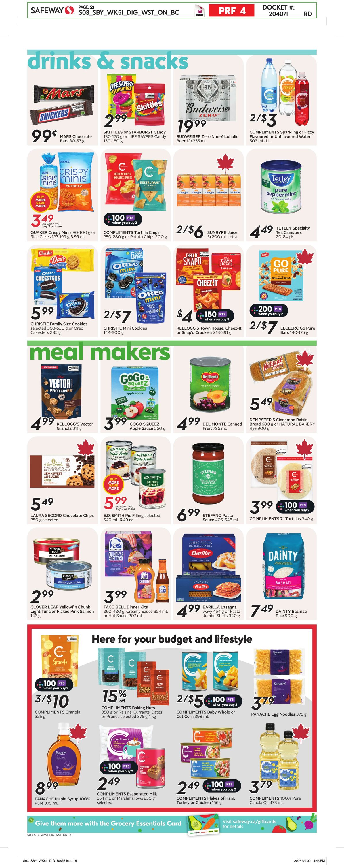 Flyer Safeway 16.04.2026 - 22.04.2026