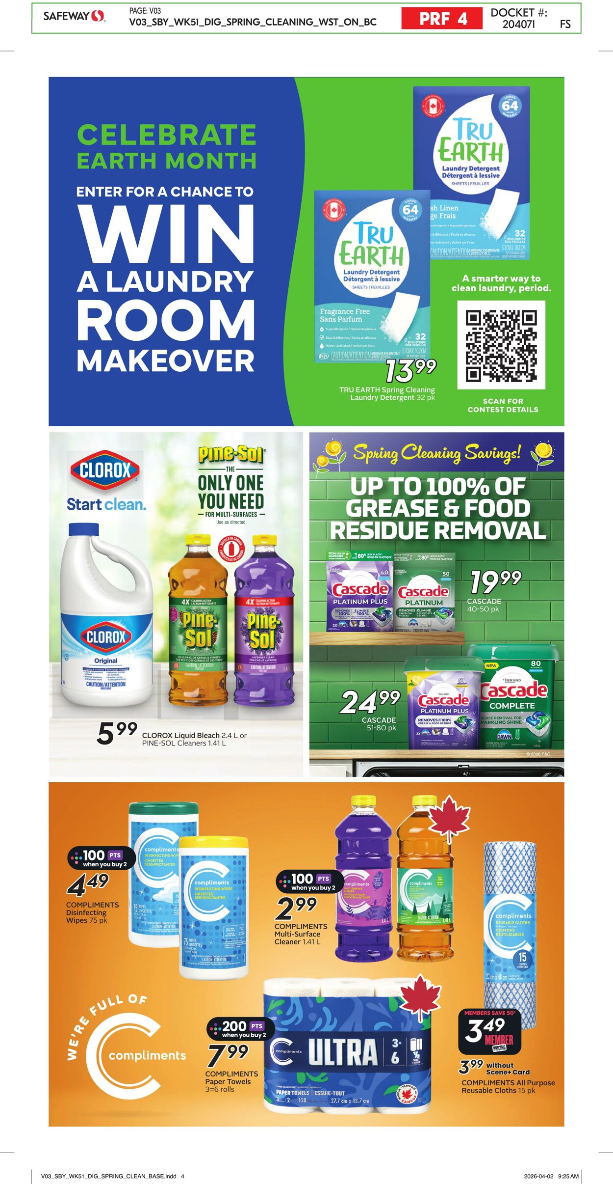 Flyer Safeway 16.04.2026 - 22.04.2026