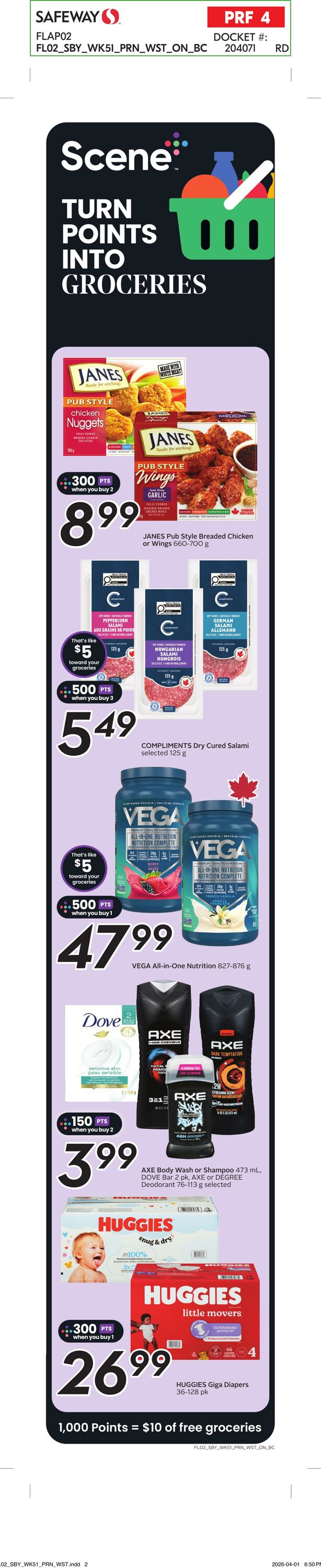 Flyer Safeway 16.04.2026 - 22.04.2026