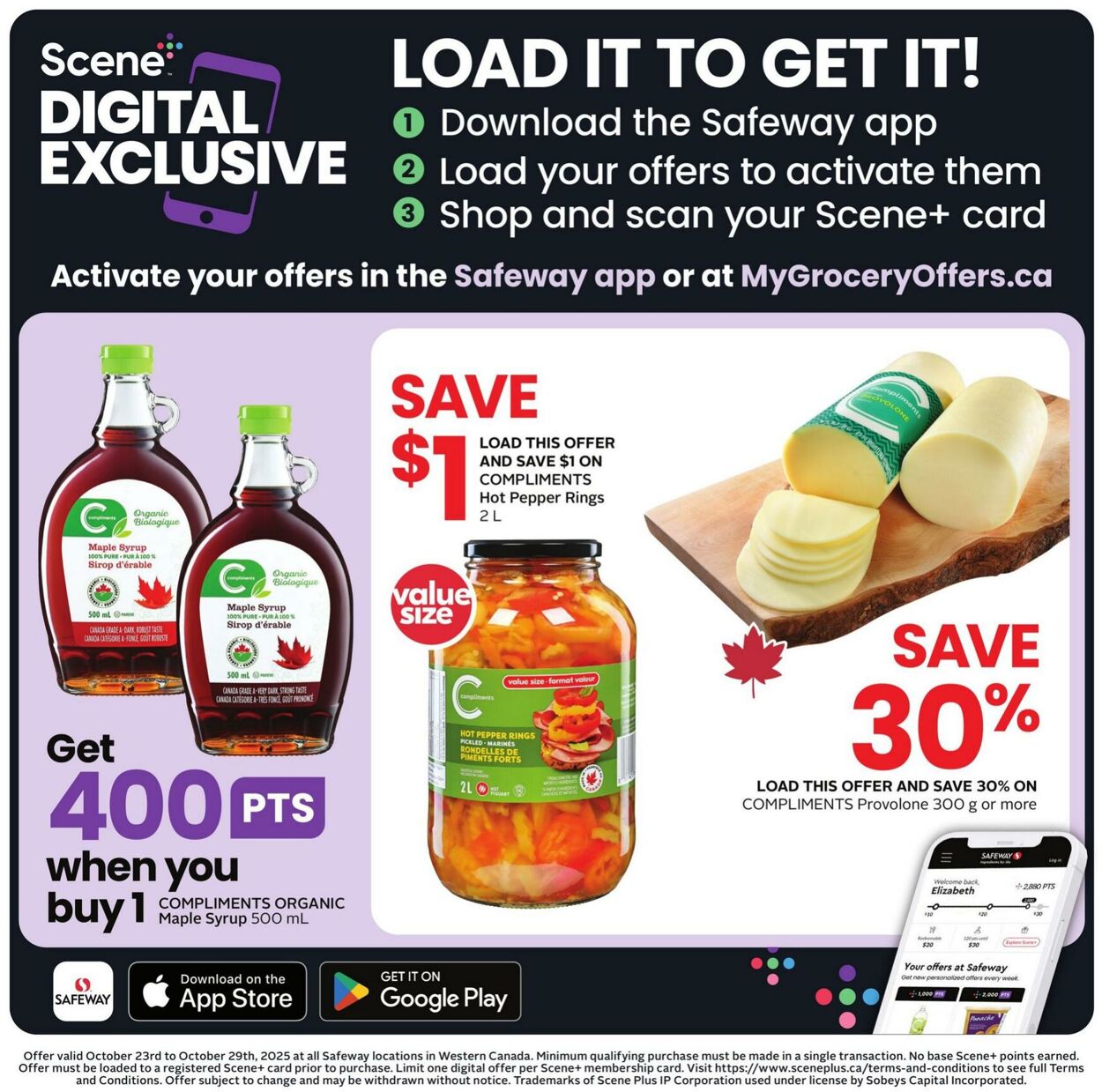 Flyer Safeway 23.10.2025 - 29.10.2025