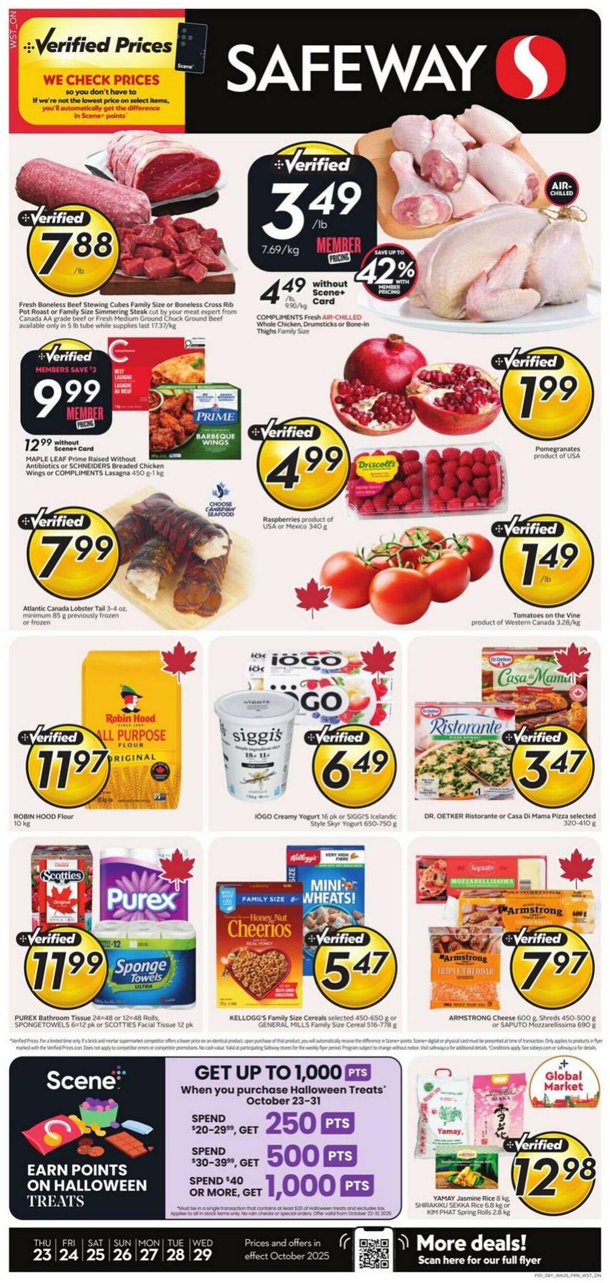 Flyer Safeway 23.10.2025 - 29.10.2025