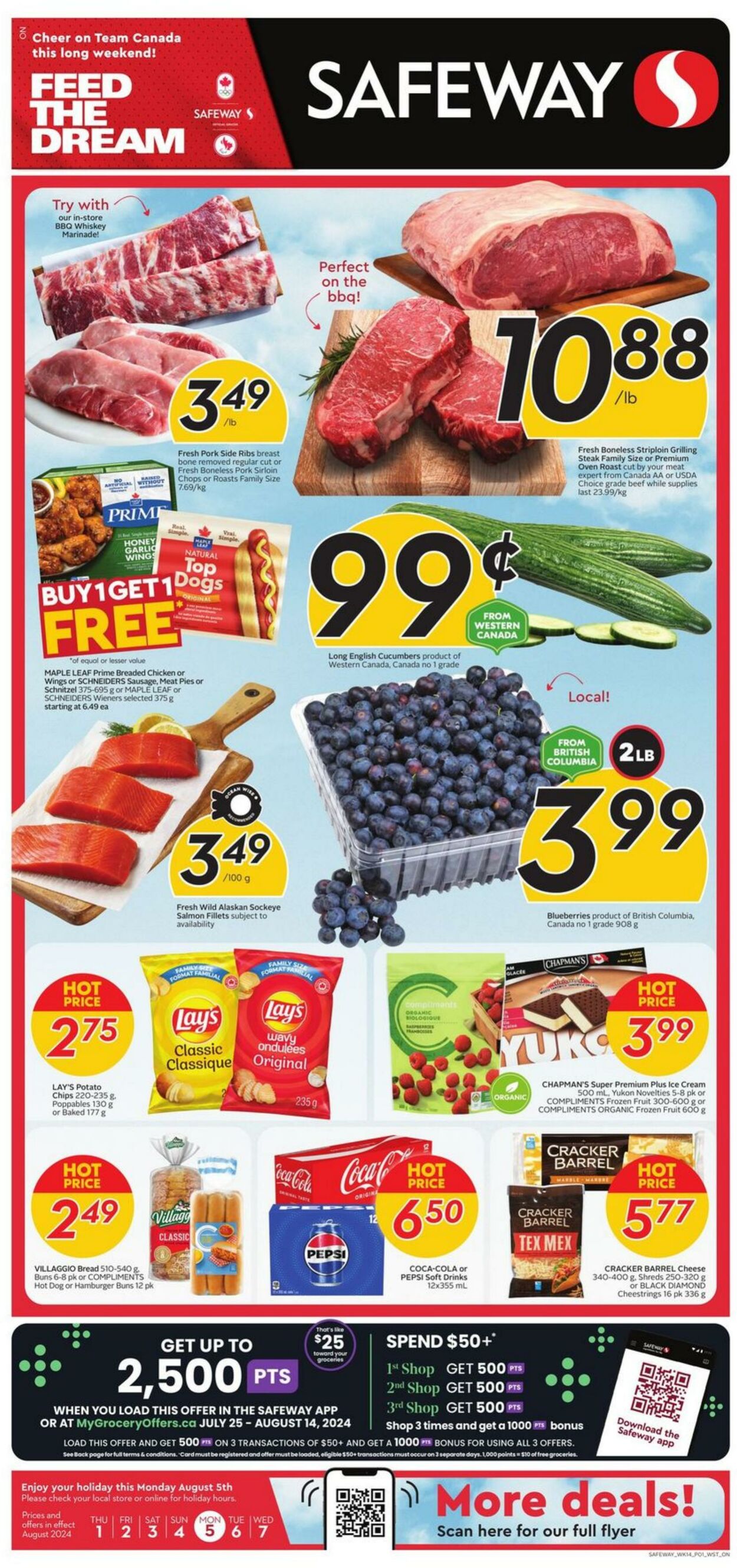 Flyer Safeway 01.08.2024 - 07.08.2024