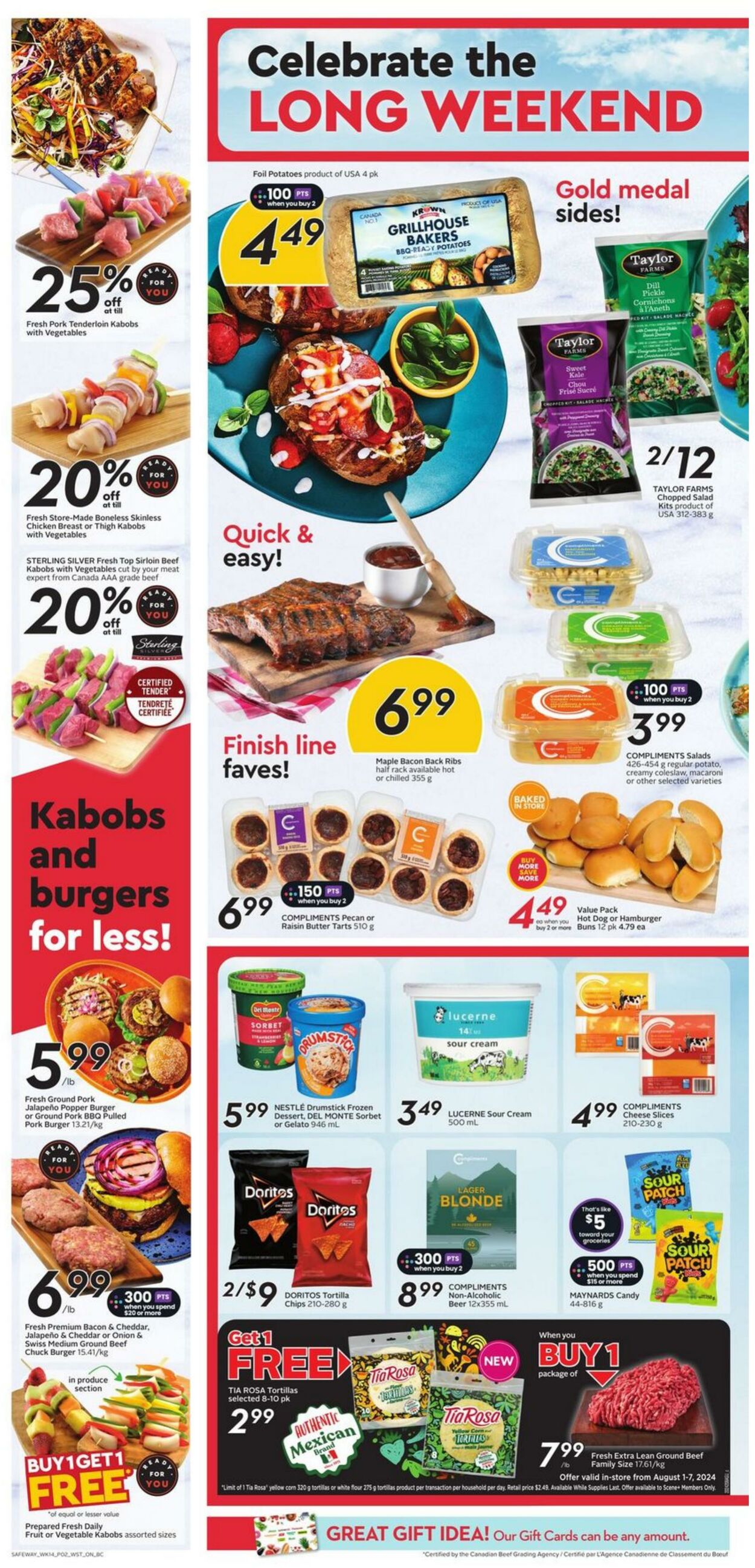 Flyer Safeway 01.08.2024 - 07.08.2024