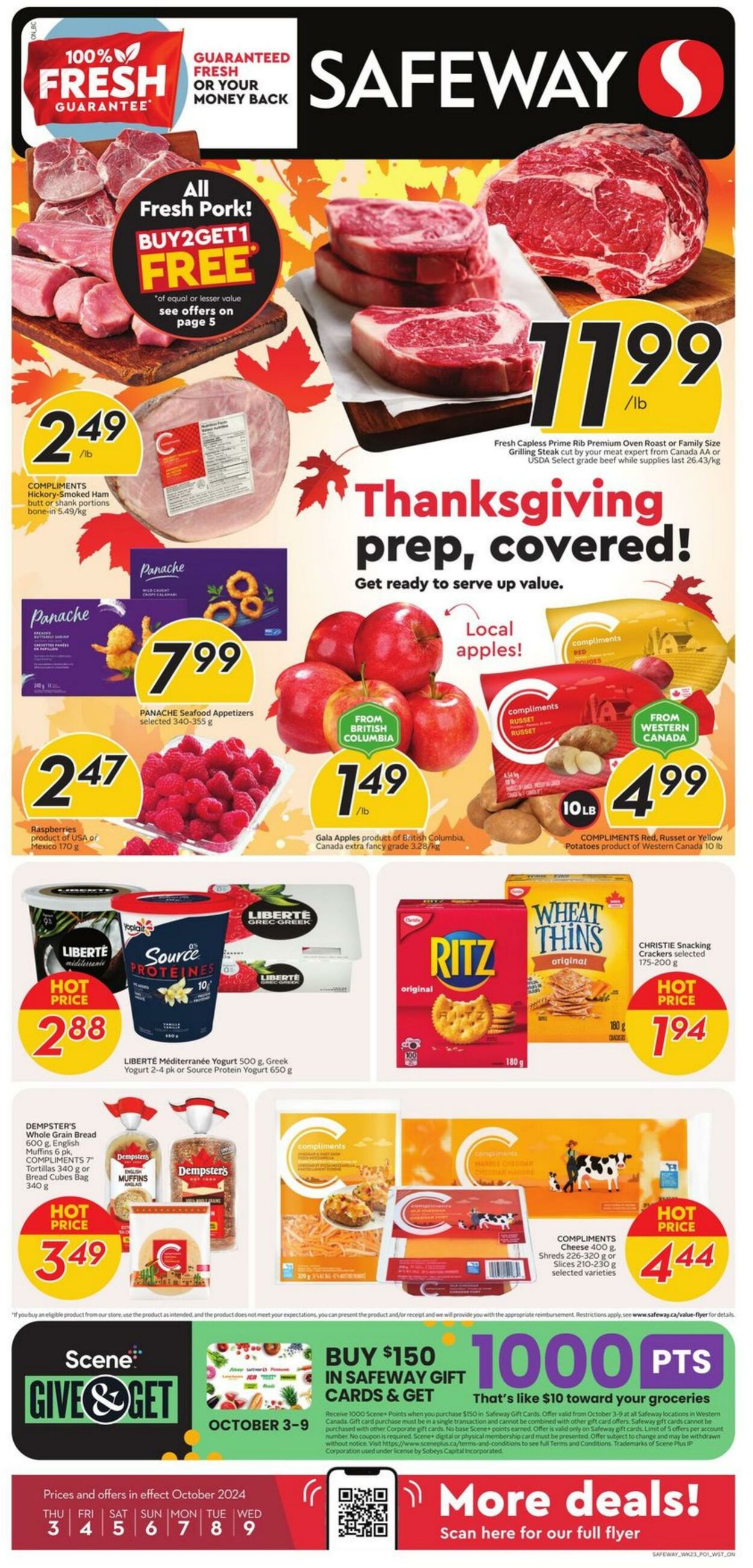 Flyer Safeway 03.10.2024 - 09.10.2024