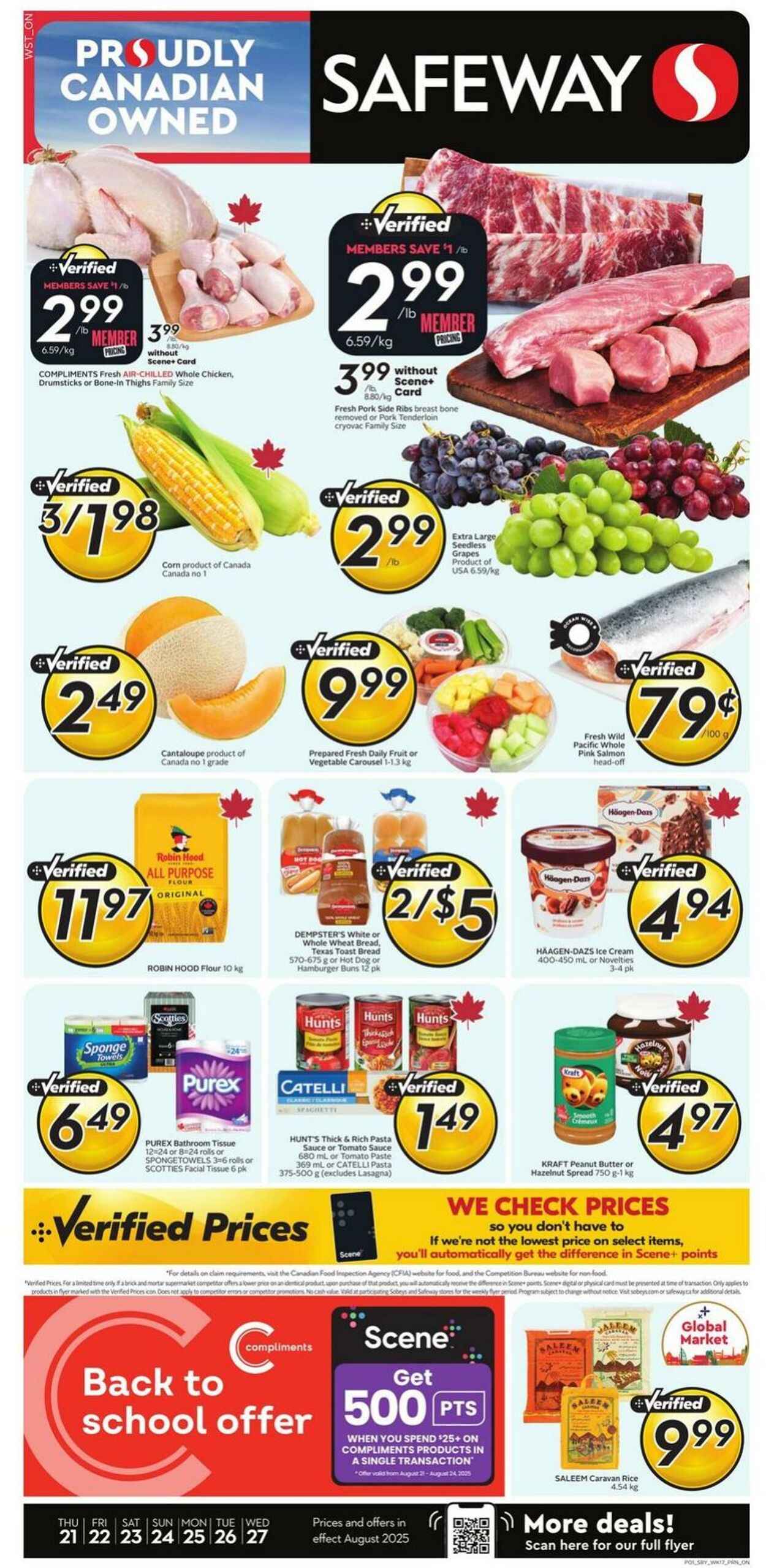 Flyer Safeway 21.08.2025 - 27.08.2025