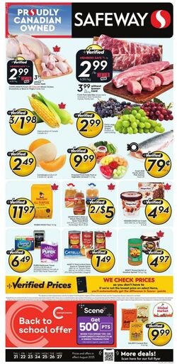 Flyer Safeway 21.08.2025 - 27.08.2025