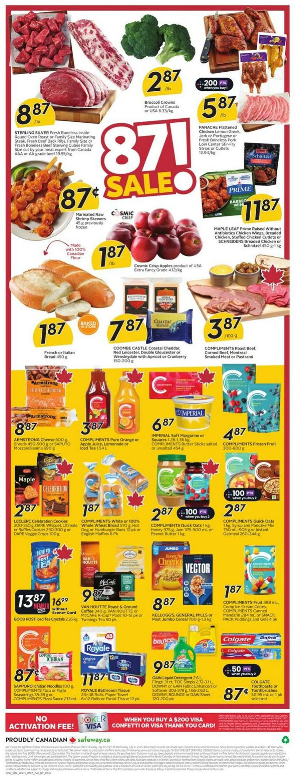 Flyer Safeway 10.07.2025 - 16.07.2025