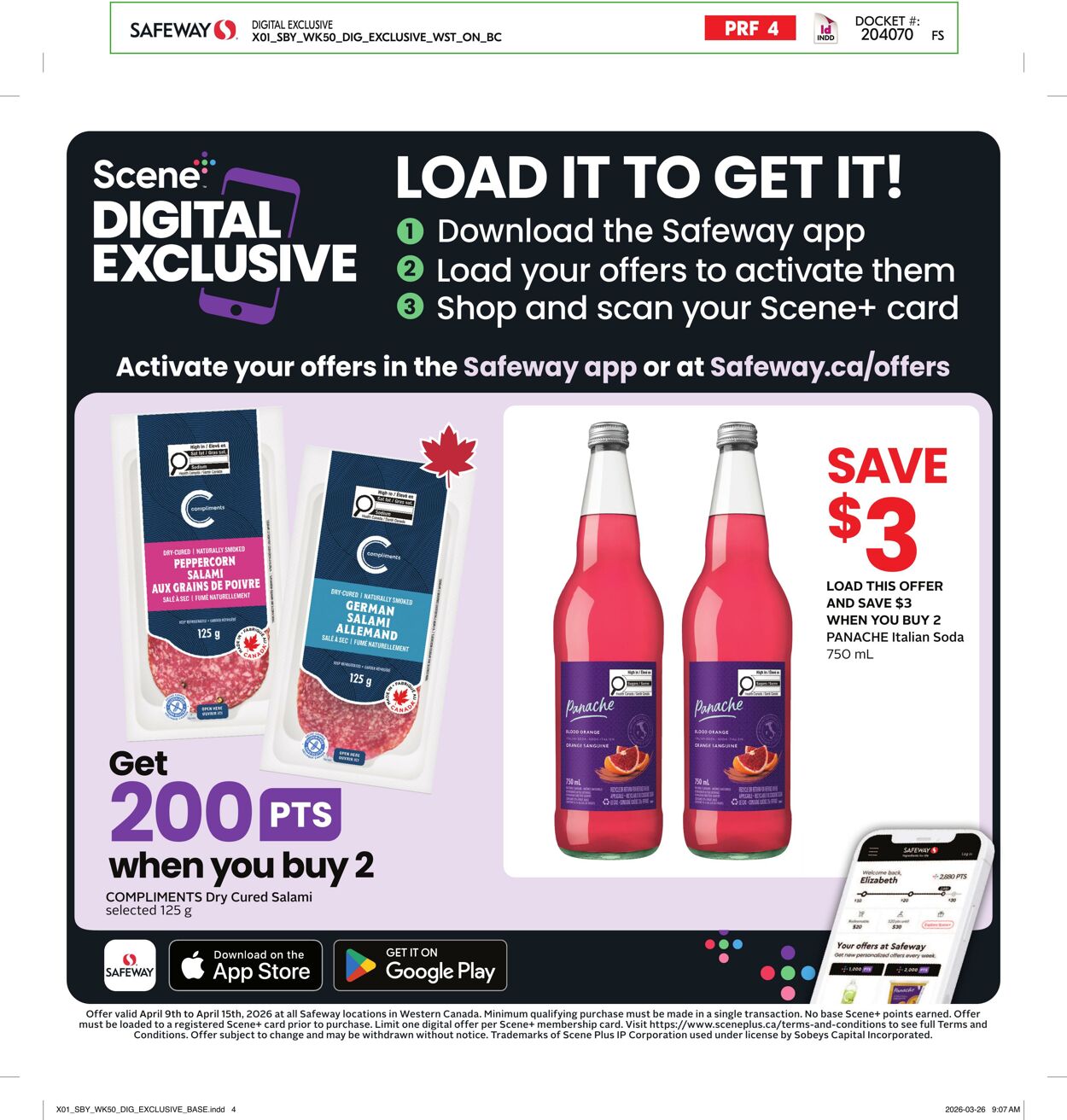 Flyer Safeway 09.04.2026 - 15.04.2026