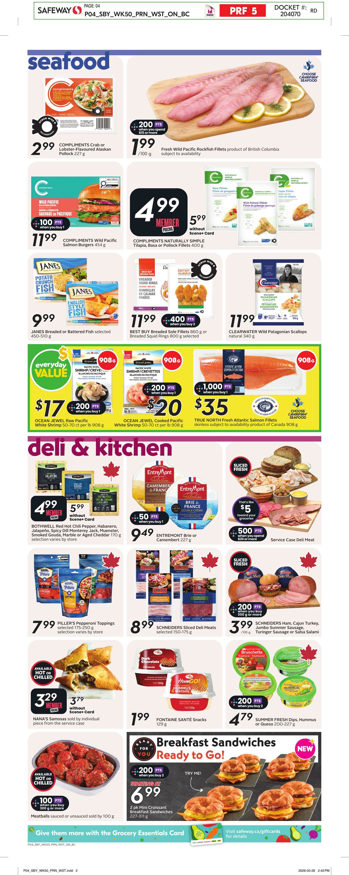 Flyer Safeway 09.04.2026 - 15.04.2026