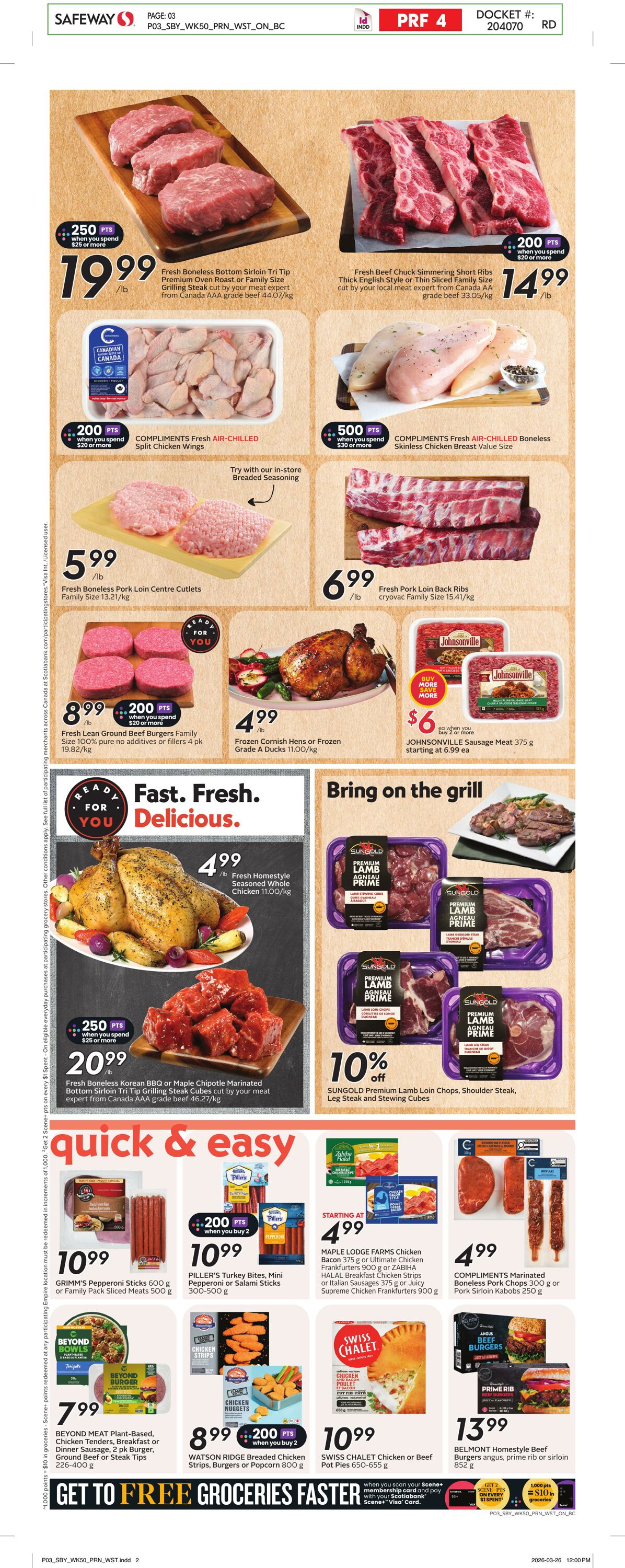 Flyer Safeway 09.04.2026 - 15.04.2026