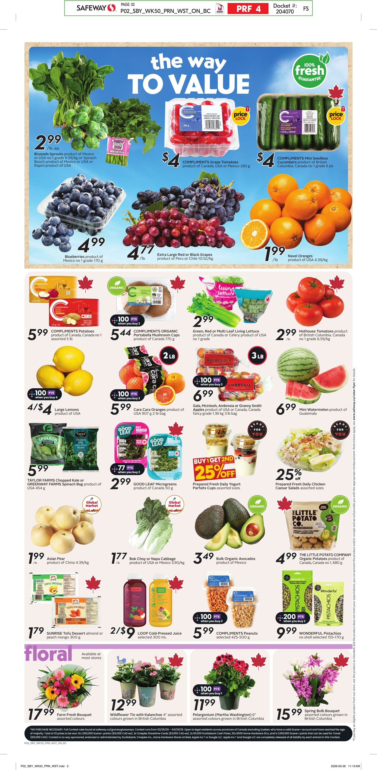 Flyer Safeway 09.04.2026 - 15.04.2026