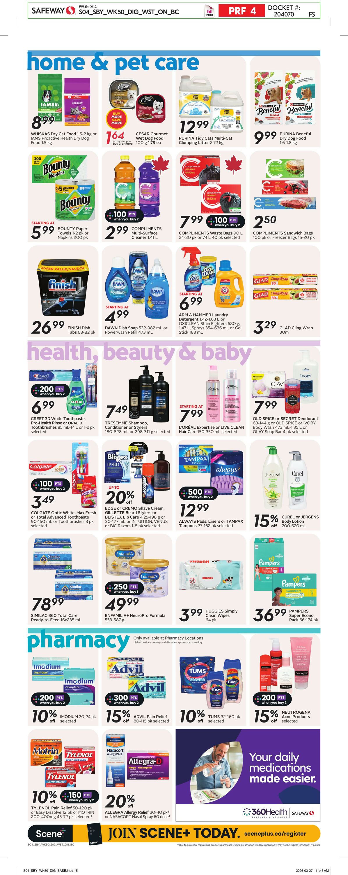 Flyer Safeway 09.04.2026 - 15.04.2026
