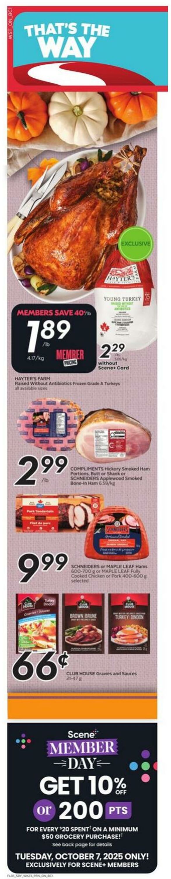 Flyer Safeway 02.10.2025 - 08.10.2025