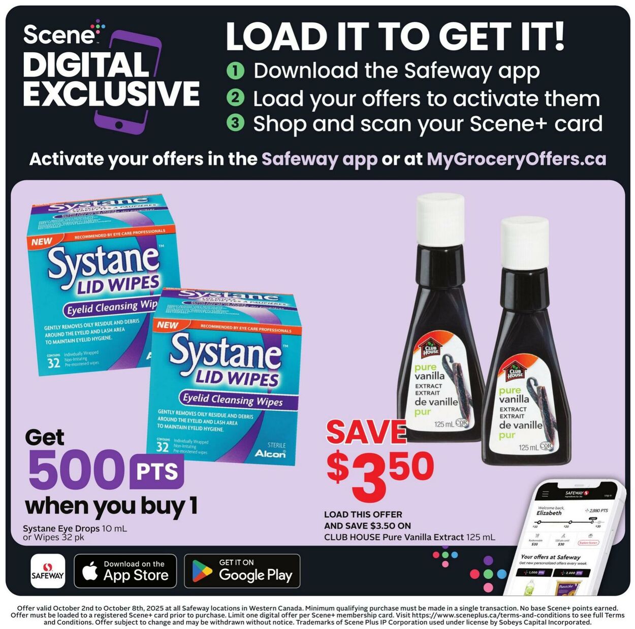 Flyer Safeway 02.10.2025 - 08.10.2025