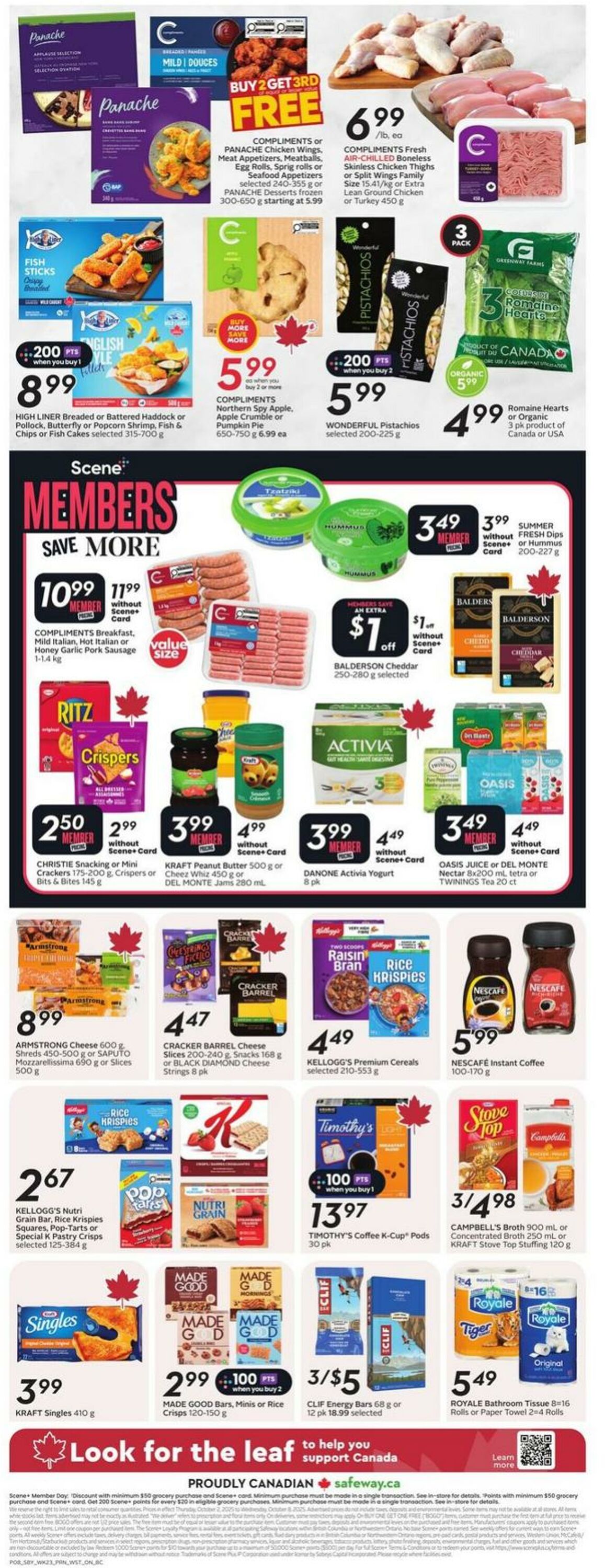 Flyer Safeway 02.10.2025 - 08.10.2025