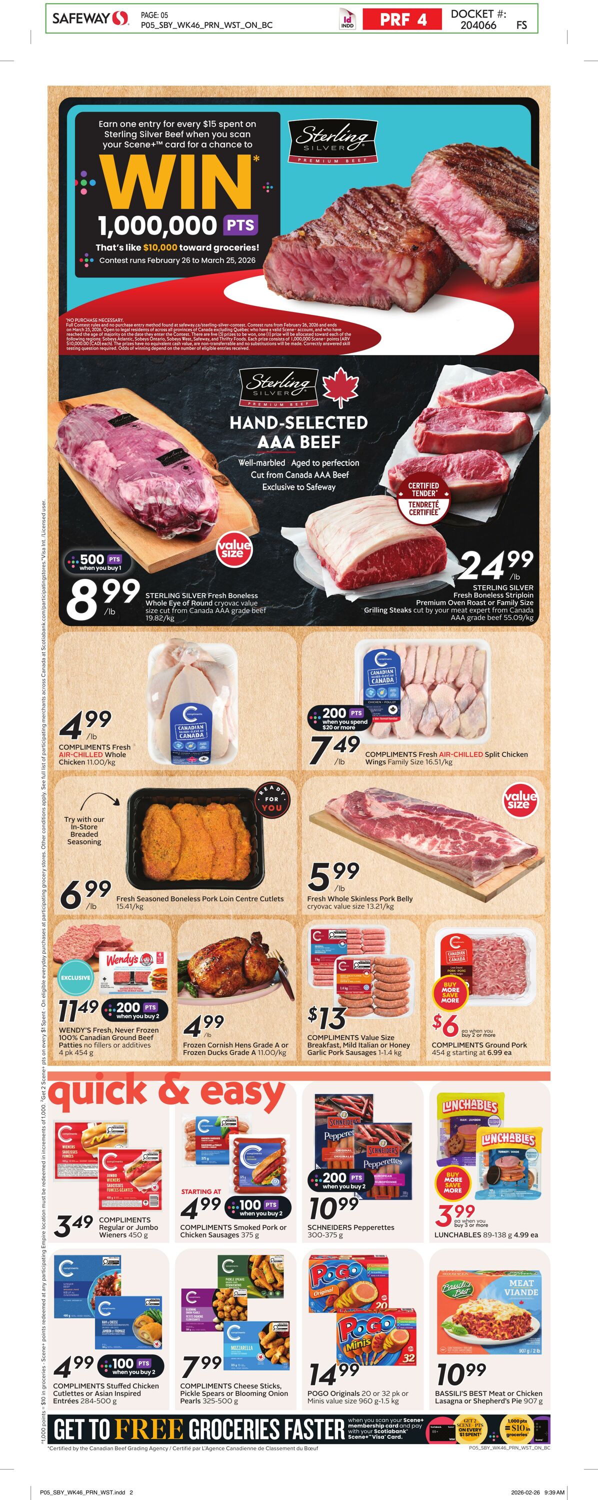 Flyer Safeway 12.03.2026 - 18.03.2026