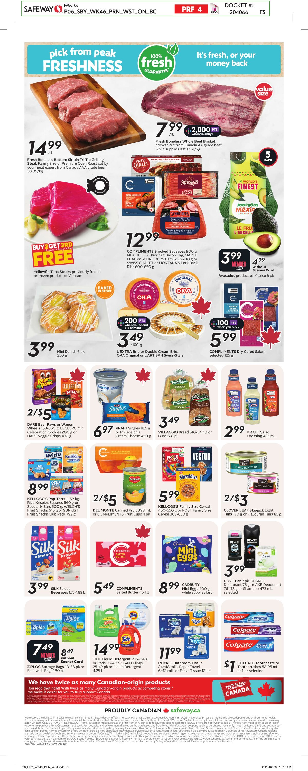 Flyer Safeway 12.03.2026 - 18.03.2026