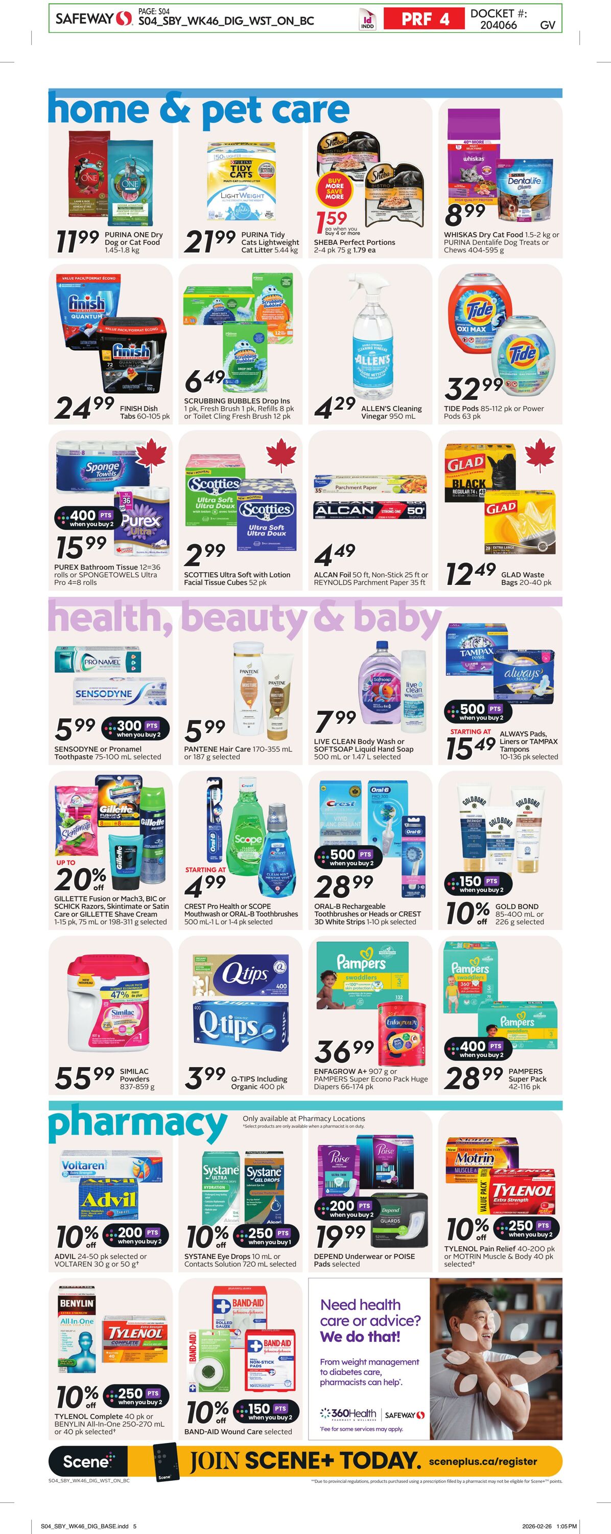 Flyer Safeway 12.03.2026 - 18.03.2026