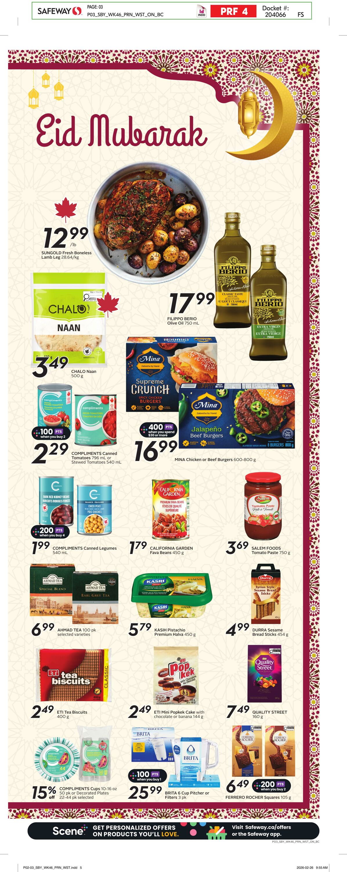 Flyer Safeway 12.03.2026 - 18.03.2026