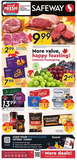 Flyer Safeway 24.10.2024 - 30.10.2024